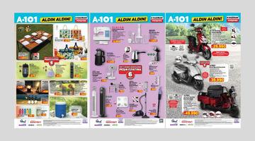 A101'e elektrikli moped geliyor! 4 Haziran 2026 A101 kataloğu 