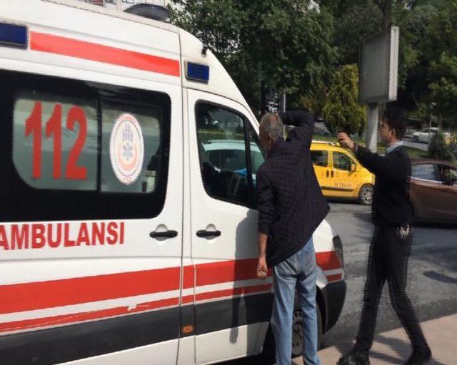 Beşiktaş'ta polis ve sağlık ekibinin zor anları