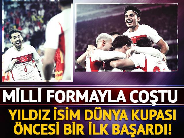 Milli Takımda D&uuml;nya Kupası &ouml;ncesi Can Uzun'dan bir ilk! 
