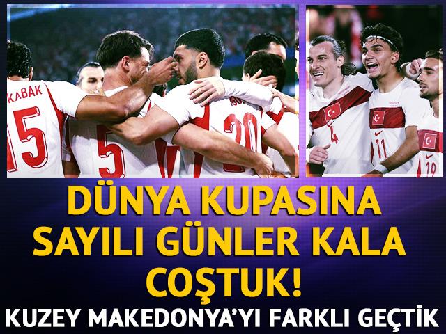 Millilerimiz Kuzey Makedonya'yı farklı ge&ccedil;ti! 