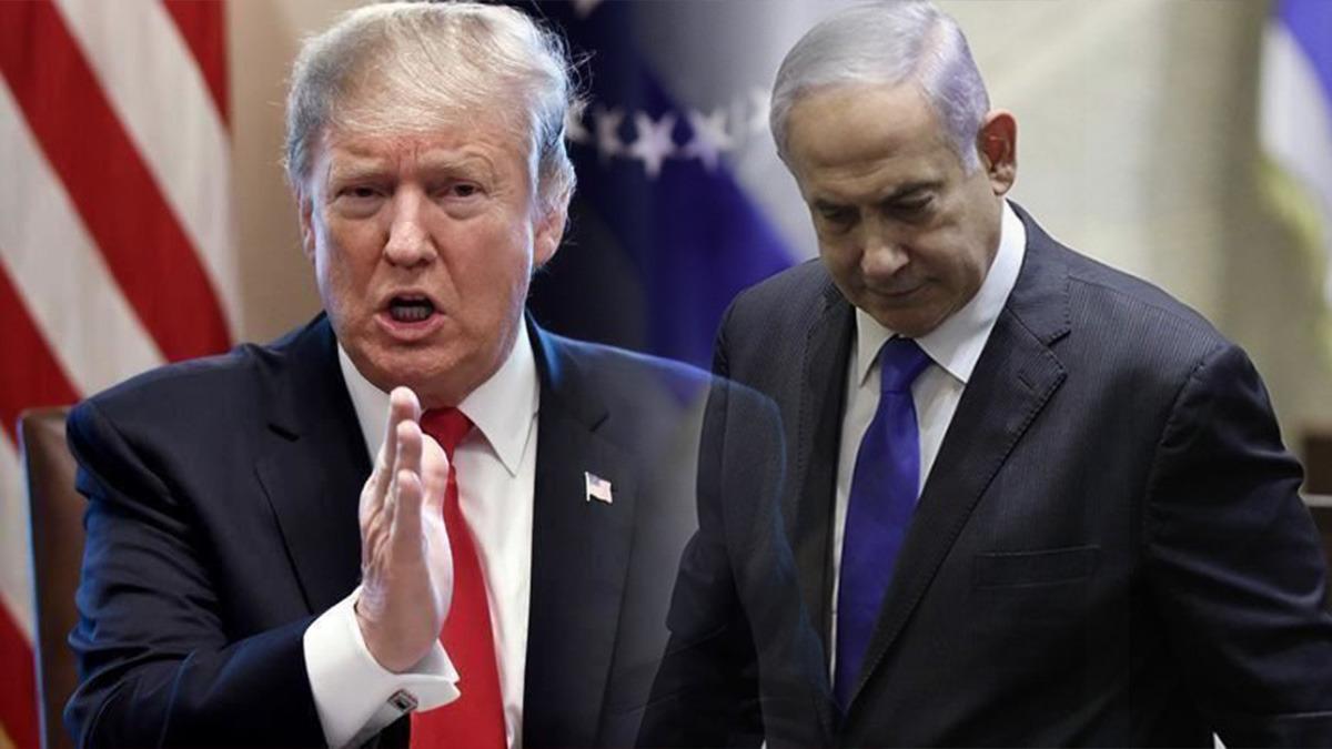 Trump, Netanyahu'ya sinirlenip ağzını bozdu!