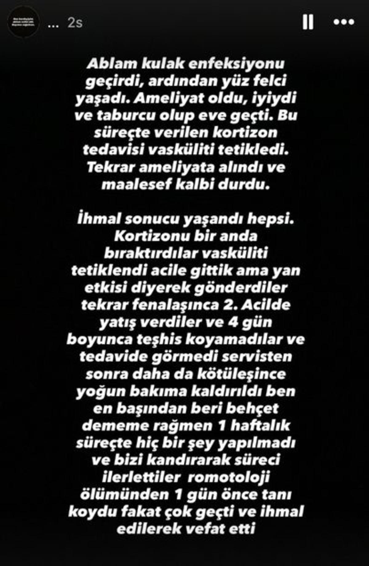 Türk rapçi Aishe hayatını kaybetti! Aishe nin kardeşi hastalığını açıkladı 3