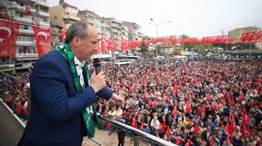 Muharrem İnce'nin Hakkari mitinginde 'Selo başkan' sloganları