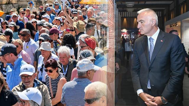 Bayramda müzeler doldu taştı! Bakan Ersoy: 1 milyon 514 bin ziyaretçiyle rekor kırdık
