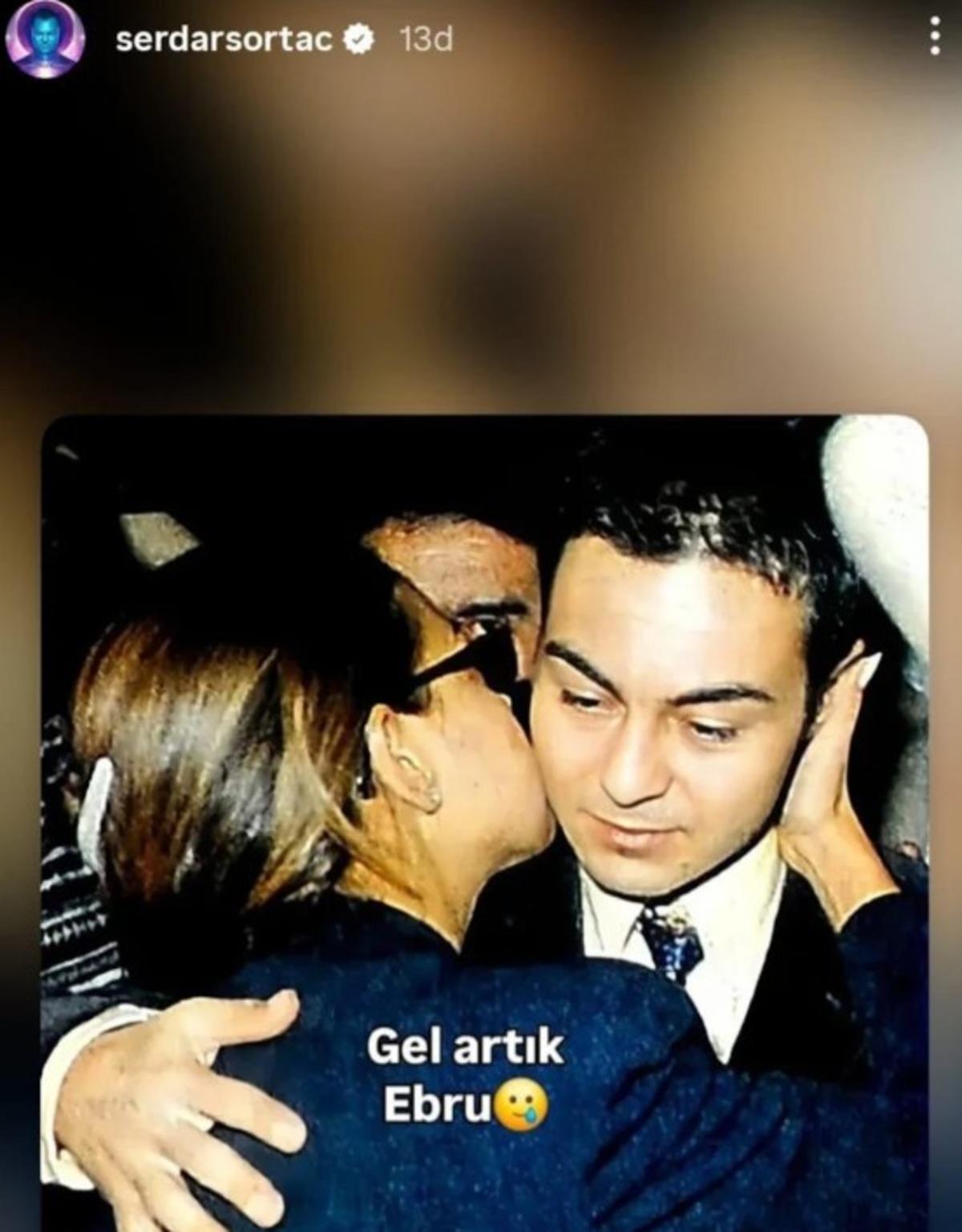 Serdar Ortaç tan Ebru Gündeş’e sürpriz çağrı! "Gel artık" 1