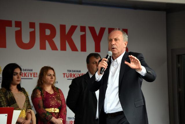 Muharrem İnce: Türkiye'nin dört bir yanını kucaklamak istiyoruz (2)