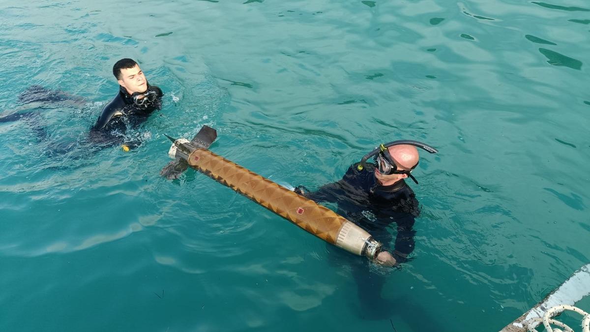Sinop açıklarında bulundu! Ekipler hemen önlem aldı