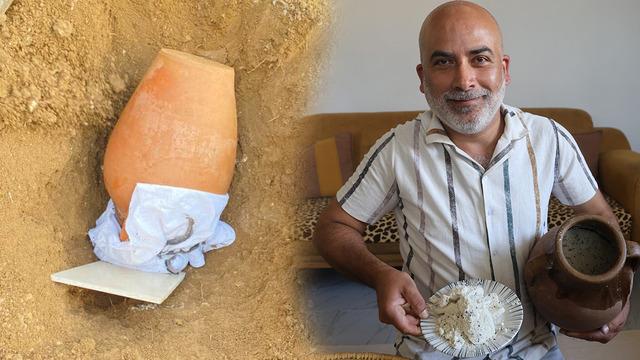 Herkes define sandı, topraktan 6 ay beklettiği kayıp lezzet çıktı! 