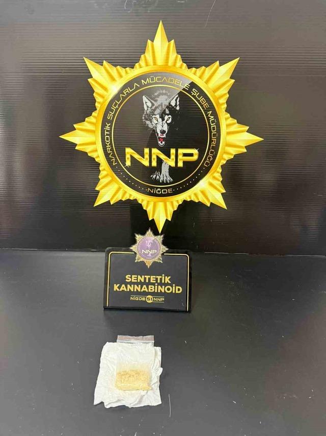 Niğde&rsquo;de narkotik operasyonu: 1 tutuklama 1