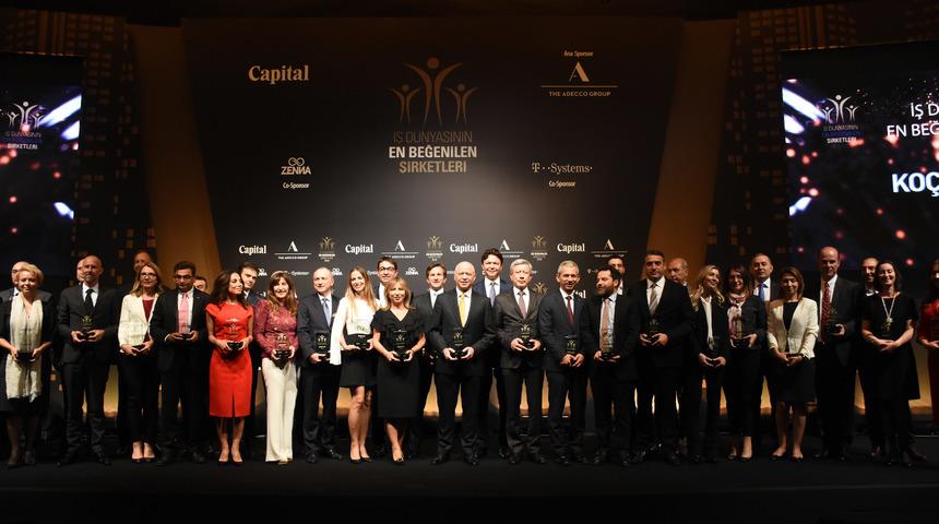 En beğenilen şirketler ödülleri sahiplerini buldu