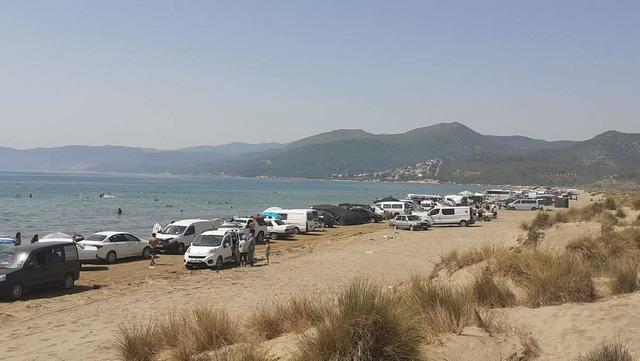 Pamucak sahilindeki kıyı kumulları tehlikede 2