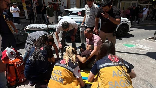 Nevşehir de  yol verme  kavgası! Esnafı yaralayan ş&uuml;pheli tutuklandı 2
