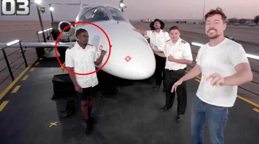 MrBeast'ten 2,4 milyon dolarlık jet kazanmıştı! Uyuşturucu operasyonunda g&ouml;zaltına alındı