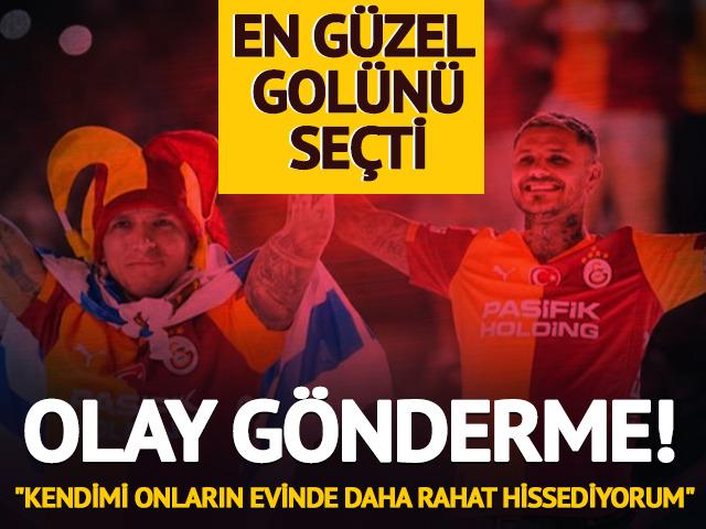 Torreira ve Icardi'den olay g&ouml;nderme! "Kendimi onların evinde daha rahat hissediyorum"