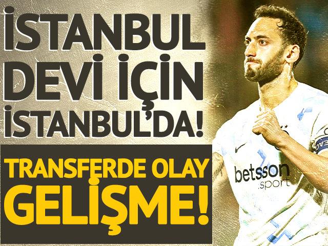 Fenerbah&ccedil;e'de Hakan Safi coştu! Hakan &Ccedil;alhanoğlu&rsquo;nun menajeri İstanbul&rsquo;da