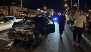 D&uuml;zce'de trafik kazası: 5 yaralı
