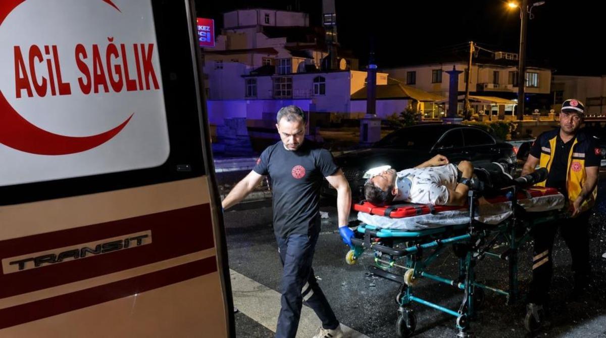 D&uuml;zce de meydana gelen trafik kazasında 5 kişi yaralandı 1