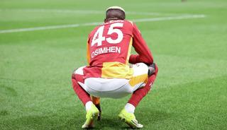 Galatasaray'da keyifleri ka&ccedil;ıran Victor Osimhen gelişmesi