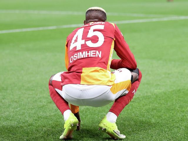 Galatasaray'da keyifleri ka&ccedil;ıran Victor Osimhen gelişmesi