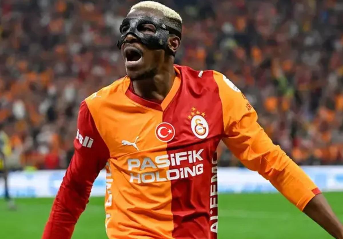 Galatasaray da keyifleri ka&ccedil;ıran Victor Osimhen gelişmesi 2