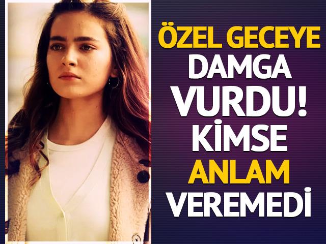 &Ouml;zel geceye yine damga vurdu! Kimse anlam veremedi 