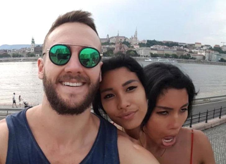 Arkadaşı onu bu halde görünce hemen kameraya sarıldı! G1