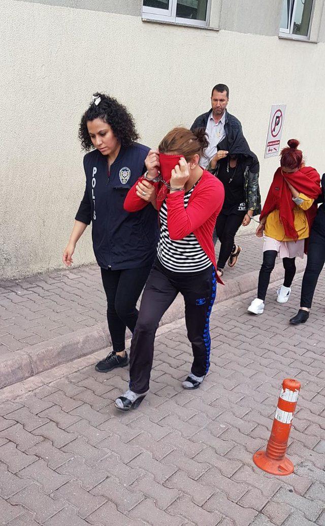 Kayseri'de fuhuş çetesine operasyon: 14 gözaltı