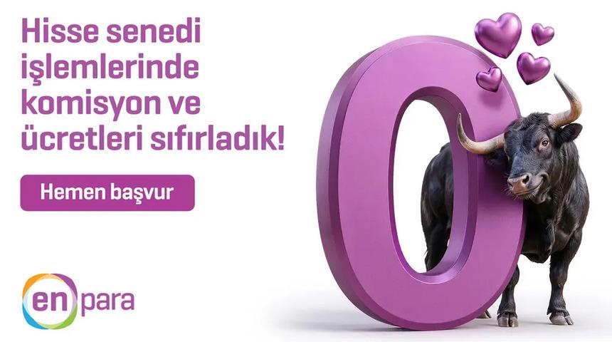 Hisse senedinde masraf "0"