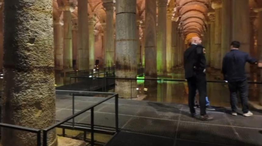 Hasarlar giderilip ziyarete a&ccedil;ılacak! Yerebatan Sarnıcı haziran sonuna kadar T&uuml;rk vatandaşlarına &uuml;cretsiz olacak