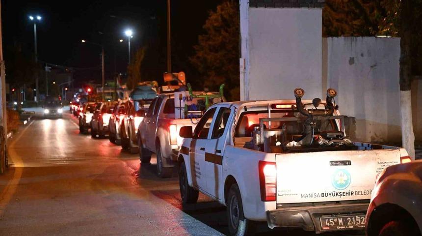 Manisa&rsquo;da sivrisineğe karşı 7/24 seferberlik