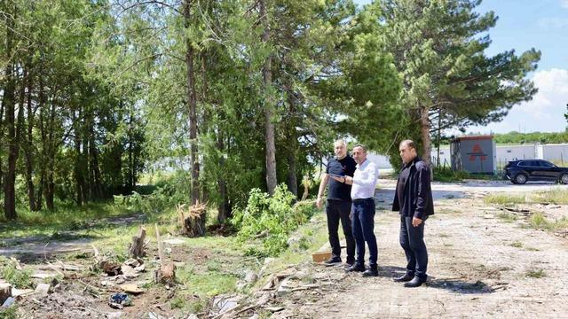 Akçadağ Belediyesi’nin yeni hizmet binasında çalışmalar sürüyor