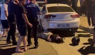 Motosiklete &ccedil;arpıp ka&ccedil;an s&uuml;r&uuml;c&uuml;ye 46 bin TL ceza