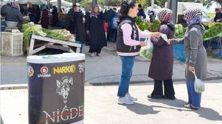 Niğde’de uyuşturucuyla mücadele kapsamında bin 406 vatandaşa bilgilendirme