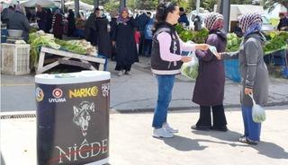 Niğde&rsquo;de uyuşturucuyla m&uuml;cadele kapsamında bin 406 vatandaşa bilgilendirme