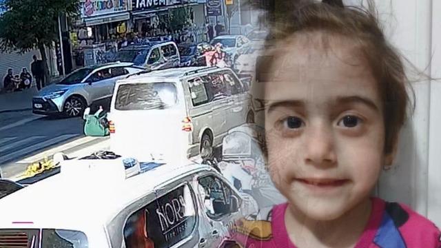 İstanbul'da otizmli 5 yaşındaki Zümre'nin öldüğü kaza kamerada