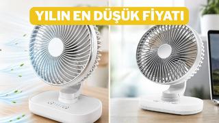 Yazın olmazsa olmazı masa üstü vantilatör indirimde!