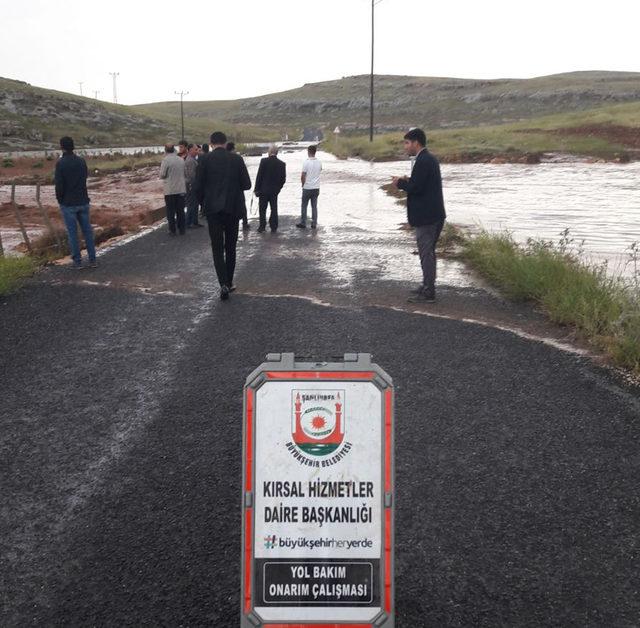 Şanlıurfa'da sağanak sele yol açtı