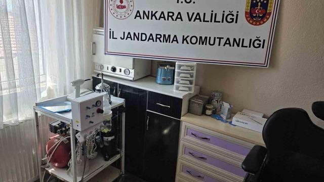 Ankara’da sahte diş doktoru yakayı ele verdi
