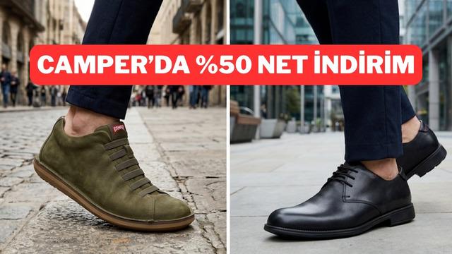 Camper ayakkabılarda dev indirim dönemi başladı