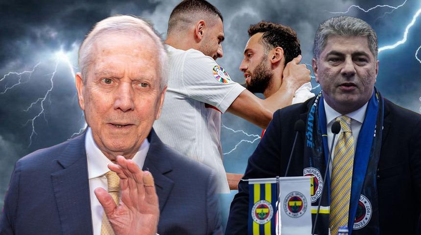 Hakan &Ccedil;alhanoğlu'nun ardından Merih Demiral! Fenerbah&ccedil;e'de yarış kızıştı