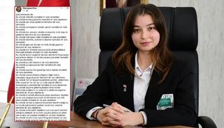 AK Partili R&uuml;meysa Eker tepki &ccedil;eken Atat&uuml;rk paylaşımı sonrası istifa etti