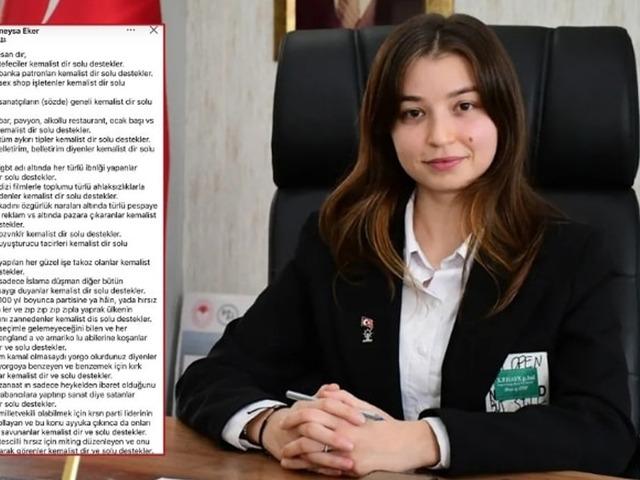 Tepki &ccedil;eken Atat&uuml;rk paylaşımı sonrası istifa etti