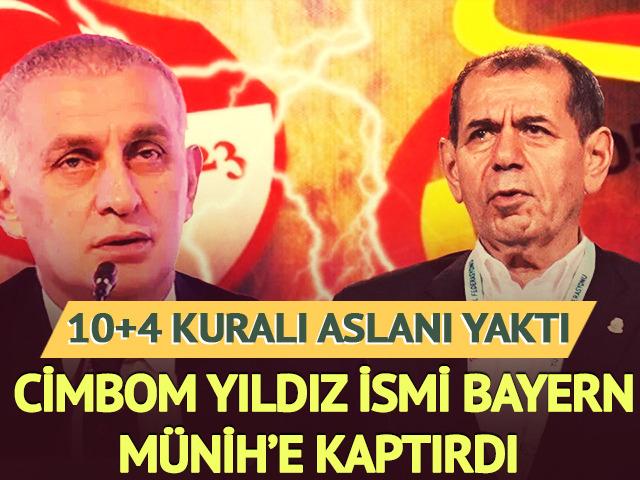 10+4 kuralı Galatasaray'ı yaktı! Bayern aslanın elinden kaptı...