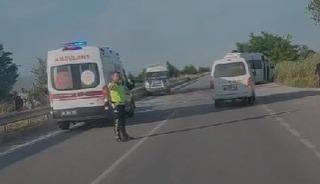 İş&ccedil;i servisleri &ccedil;arpıştı; 10 yaralı