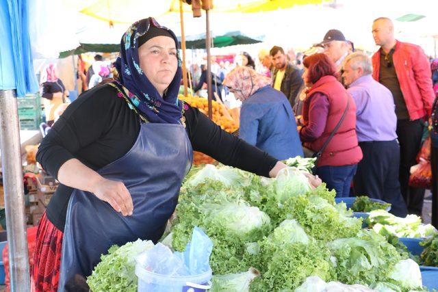 Kadın pazarcı, bağımsız milletvekili adayı oldu