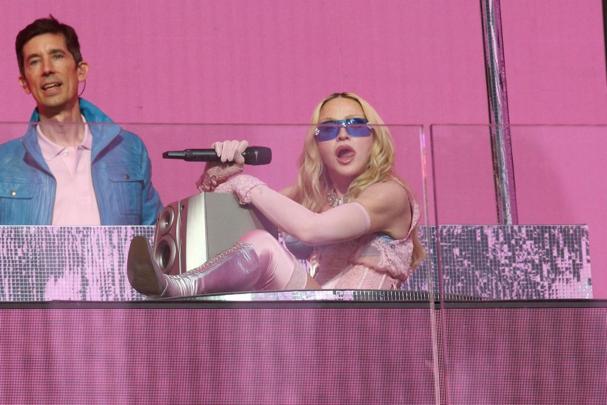 Madonna&rsquo;nın tehlikeli hareketi hayranlarını korkuttu! 3