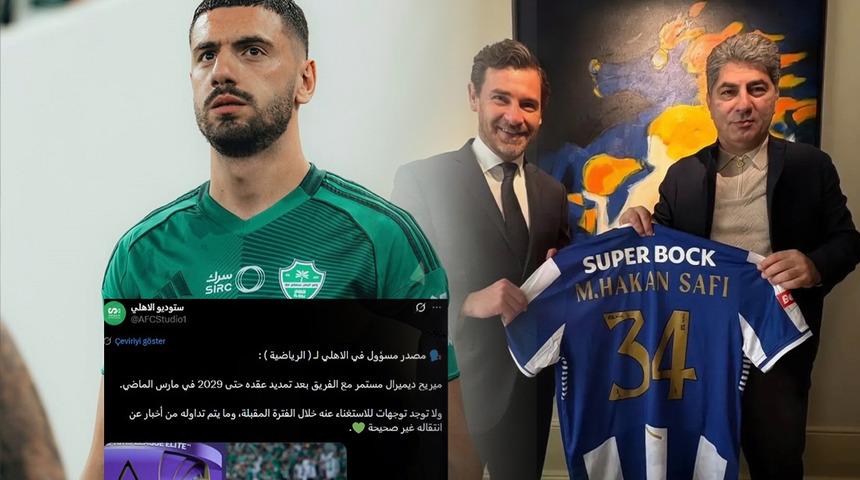 Hakan Safi&rsquo;nin iddialarına hem Porto&rsquo;dan hem Al Ahli&rsquo;den şok yalanlama