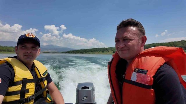 Bolu İtfaiyesi&rsquo;nden nefes kesen tatbikat: Dalgı&ccedil;lar g&ouml;reve hazır 3