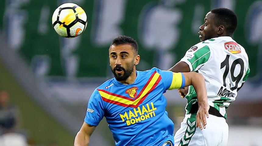 Göztepe deplasmanda başladığı gibi bitiremedi