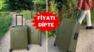 Bu fırsat ka&ccedil;maz: Samsonite valiz yarı fiyatına d&uuml;şt&uuml;